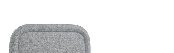 Polsterbett ZOYA mit Stauraum Stoff Riva Grau - Liegefläche Breite: 180 cm