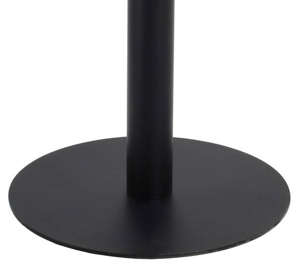 Bistrotisch XT754 Schwarz - 80 x 80 cm