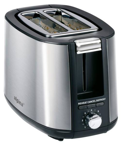 Toaster MEALBR980013 Silber - Kunststoff - 16 x 18 x 27 cm