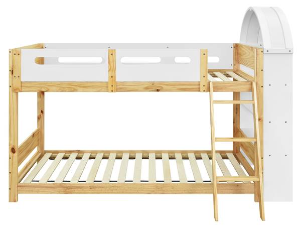 Stockbett K-1403 Braun - Holzwerkstoff - 121 x 170 x 228 cm