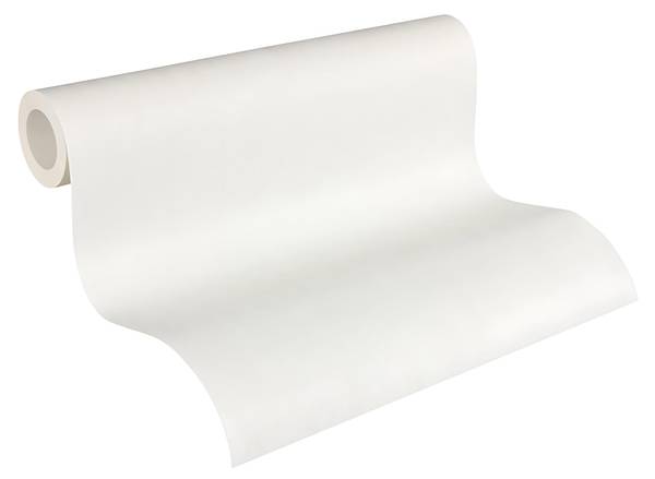 Überstreichbare Tapete 950918-GU Weiß - Fleece - 53 x 1005 x 1 cm
