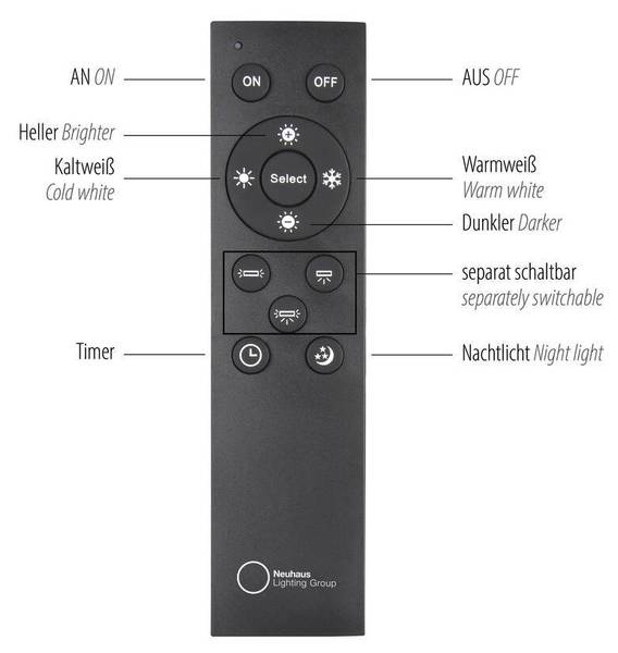 LED Pendellampe Q-STRETTO Schwarz