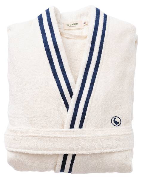 Bademantel GAN025 Beige - Textil - 8 x 42 x 444 cm