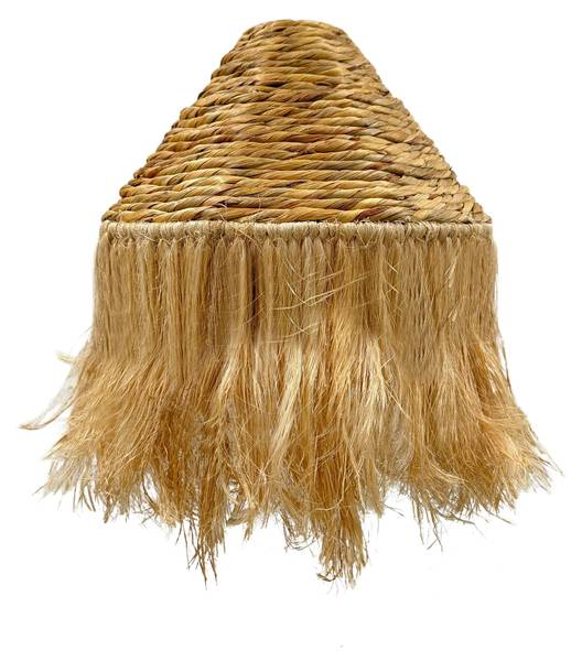 Lampenschirm LEONORA Beige - Rattan - 44 x 48 x 44 cm