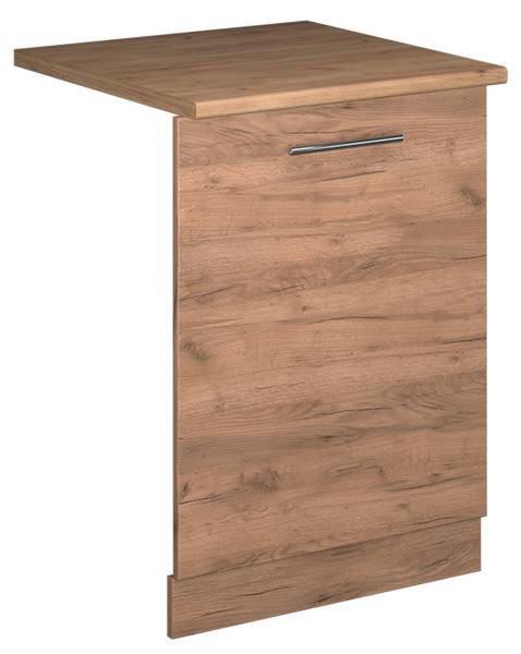 Vaatwasserfrontpaneel Fame-Line 54850 eikenhouten look - Breedte: 60 cm