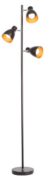 Stehlampe Metalldesgin BKL1199 Schwarz - Gold