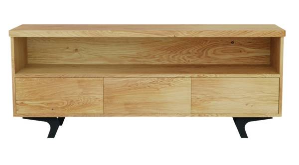 Modern TV-Schrank mit Schubladen VITA Braun - Eiche - 170 x 60 x 45 cm