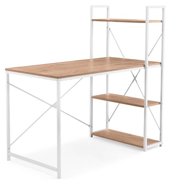 Schreibtisch Easy Up3 Braun - Holzwerkstoff - 60 x 72 x 120 cm