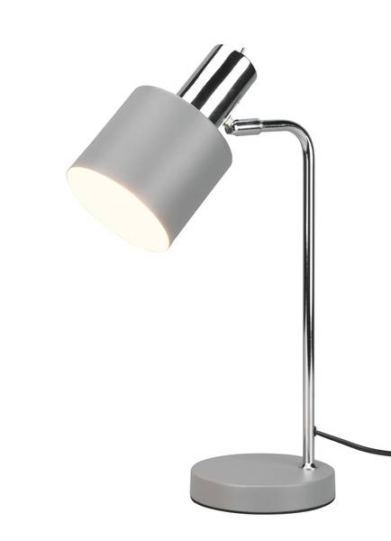 Tischlampe Nachttischlampe Chrom Grau kaufen