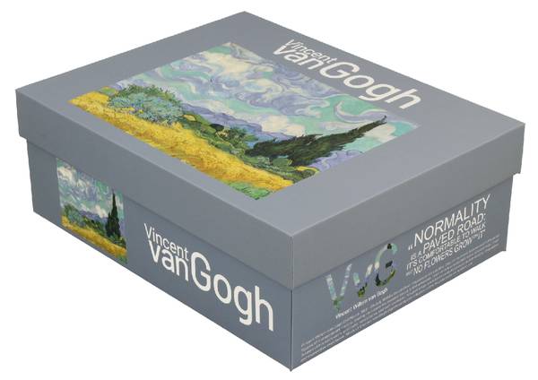 Tasse Van Gogh mit Untertasse 2er Set Blau - Porzellan