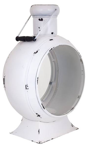 Lanterne 4523317840 Blanc - Métal - 25 x 38 x 55 cm