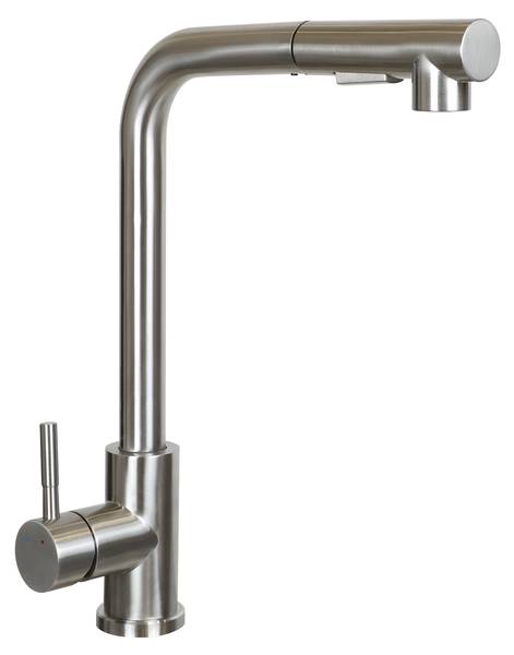 Keukenkraan Moment zilver
