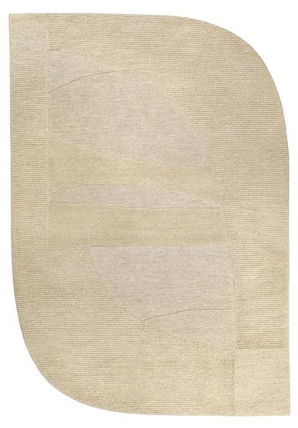 Wollteppich Dodo Beige - 200 x 300 cm