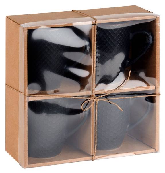 Becher 4er Set 139673 Schwarz