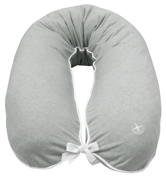 Stillkissen Jersey Grau