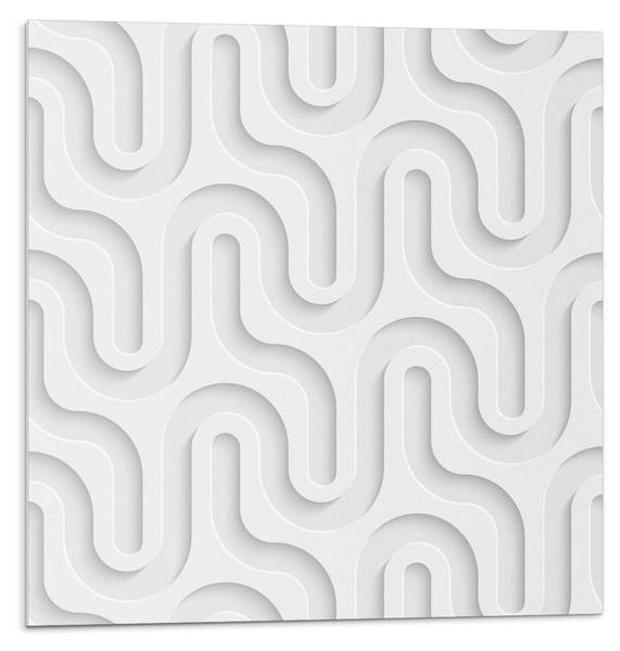 Fliesen Flora Welle 4er Set 50 x 50 cm