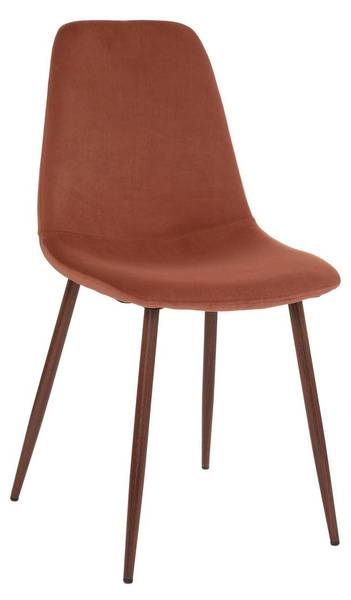 Stuhl ROKA Braun - Metall - 45 x 87 x 51 cm
