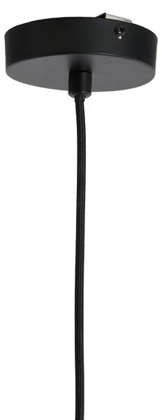 Hängeleuchte Sulina Weiß - Strukturstoff - 55 x 37 x 55 cm
