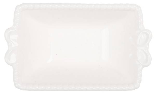 Kom Nadia&Bowl wit - keramiek - 6 x 3 x 9 cm