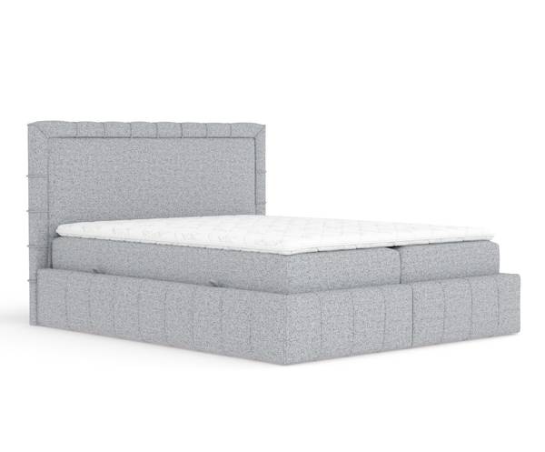 Boxspringbett Sundown Grau - Liegefläche Breite: 140 cm
