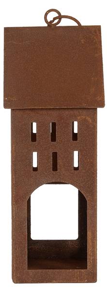 Dekorationsfigur Haus Deco&Achi Braun - Metall - 11 x 30 x 13 cm