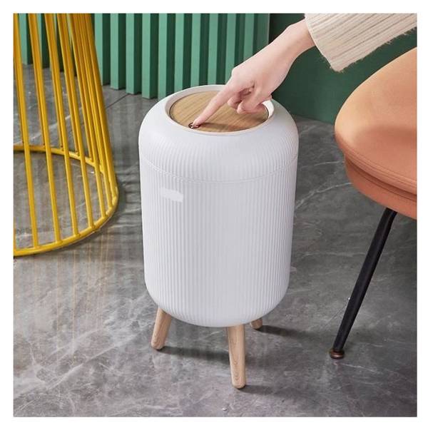 Badezimmer-Mülleimer Push LIMO 9L Kunststoff - 23 x 42 x 23 cm