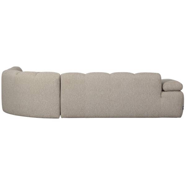 Ecksofa Mojo Beige - Microfaser - Polyester - 310 x 74 x 230 cm