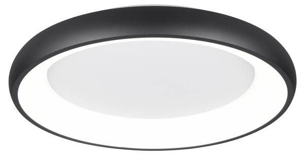 Deckenleuchte CARDONA Schwarz - Metall - 62 x 10 x 62 cm