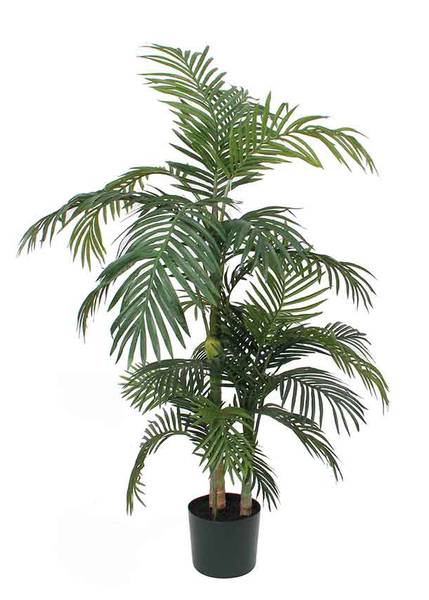Kunstpflanze Areca palm Grün - Textil - 100 x 150 x 100 cm