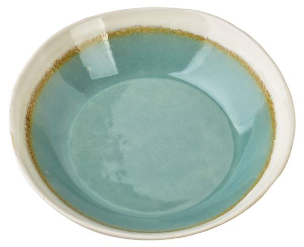 Schale BASIC NATURE Blau - Keramik - 20 x 5 x 5 cm