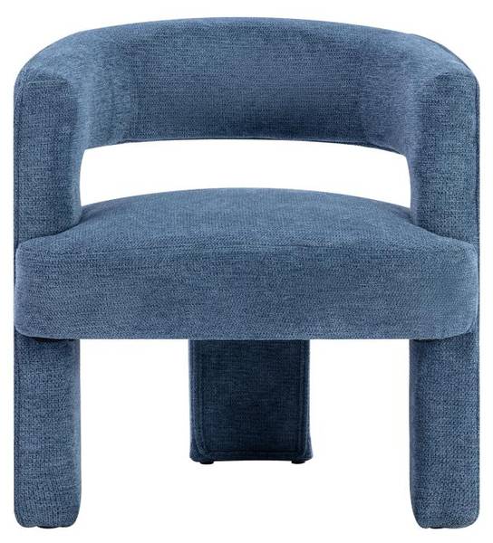Sessel mit gerader Rückenlehne FONTANOVA Blau