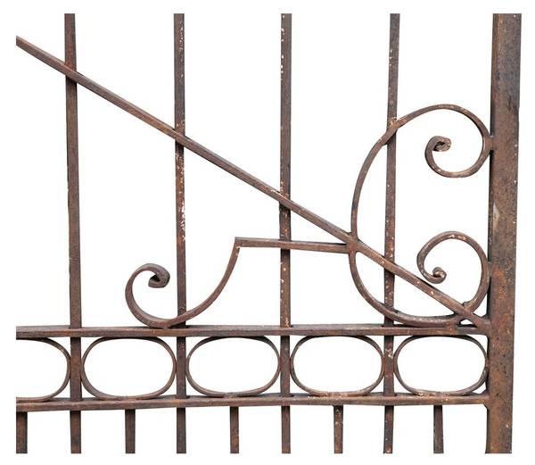 Tuinpoorten KLASSIEKER II zwart - ijzer - 10 x 298 x 410 cm