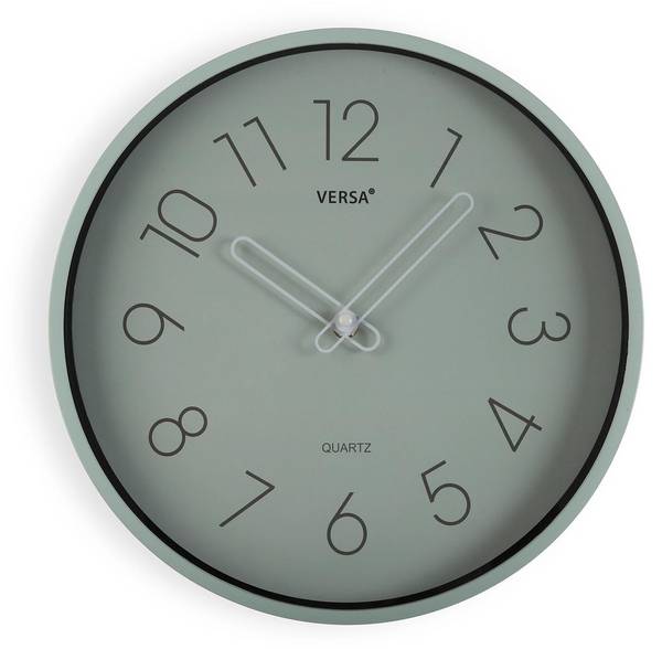 Wanduhr 20550136 Grün - Polyester PVC - 4 x 30 x 30 cm