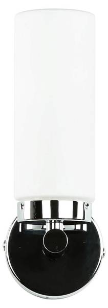 Wandleuchte LUXOR Grau - Glas - Metall - 8 x 22 x 11 cm