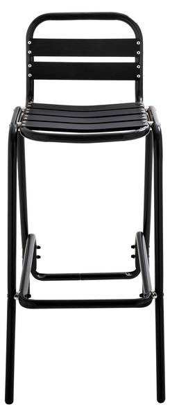 Barhocker SOHO Schwarz - Metall - 45 x 95 x 62 cm