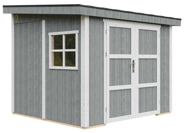 Gartenhaus M938BS Hellgrau