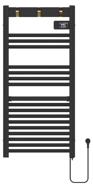 Handtuchheizkörper Uvdal Schwarz