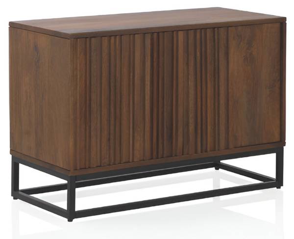 Sideboard  10813 Braun - Holz teilmassiv - 40 x 60 x 85 cm