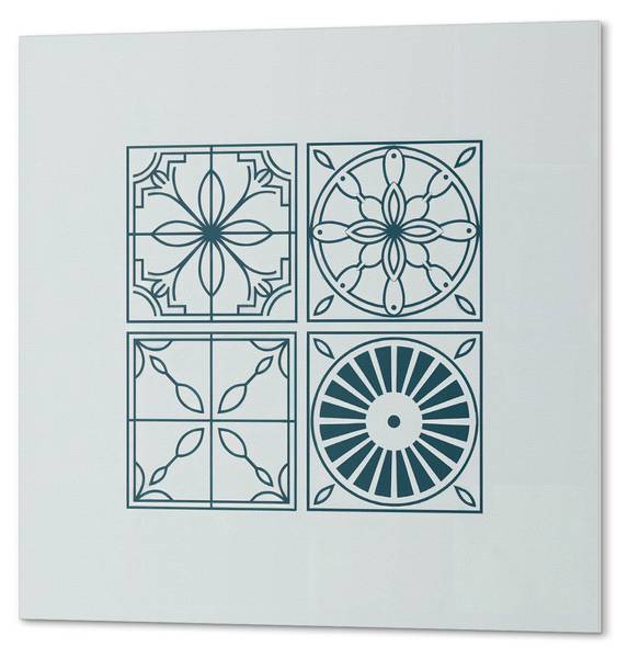 Vinylfliese KachelGeom 20er-Set 20 x 20 cm