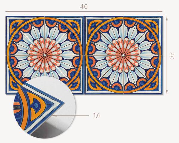 Vinylplatte 00283073 (10er-Set) 40 x 20 cm