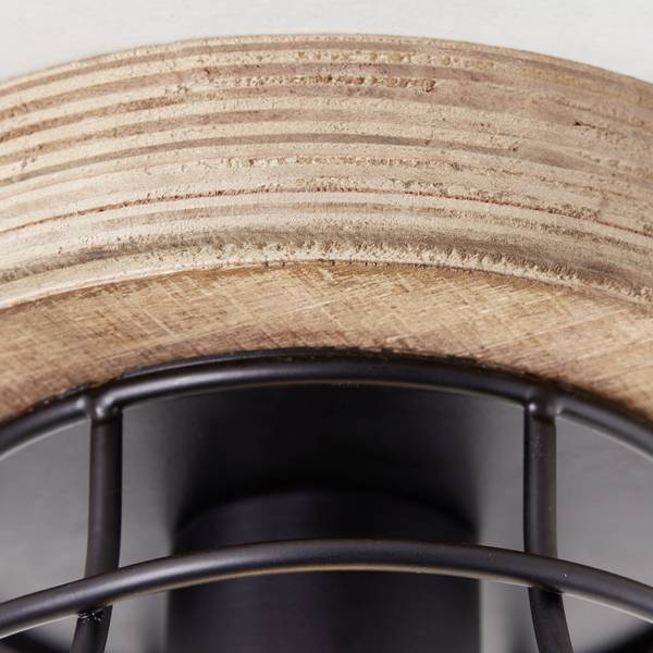 Deckenlampen 12291 1 Braun - Holz teilmassiv - 30 x 25 x 30 cm