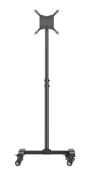 TV-Stand LUMLCD-S05_KP01 Schwarz - Aluminium - 88 x 155 x 67 cm