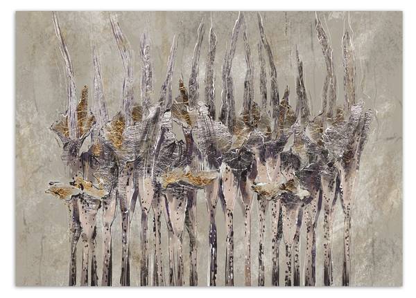 Fototapete Abstrakt Blumen Pflanzen 200 x 140 cm