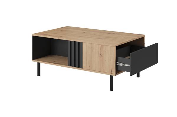 Couchtisch MADIS CT101 Beige - Melamin - 101 x 44 x 60 cm