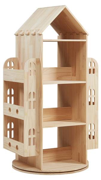 Kinderregal Sanköre Braun - Kiefer - 64 x 122 x 43 cm