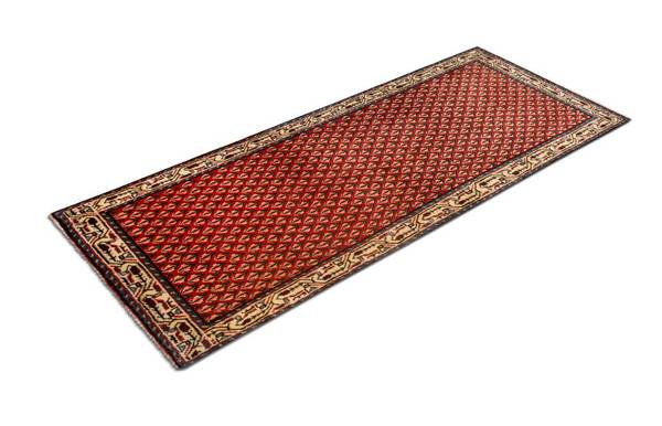 Orientteppich Läufer Oriental Rot - Wolle - 80 x 1 x 197 cm