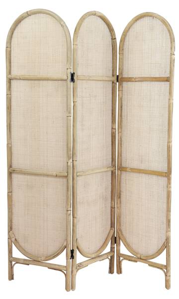 Raumteiler HERWIN Braun - Massivholz - 5 x 180 x 150 cm