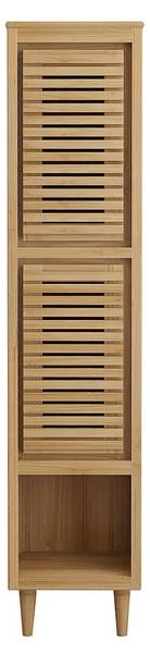 Badschrank TORAJA Beige - Holz teilmassiv - 35 x 180 x 40 cm