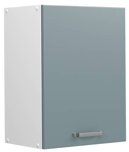 Küchenfront R-Line 40956 Blau / Grau