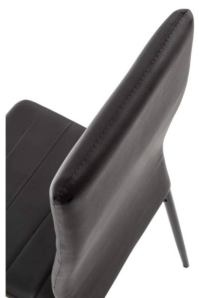Stuhl ZET K70 Schwarz - Kunstleder - 40 x 97 x 49 cm